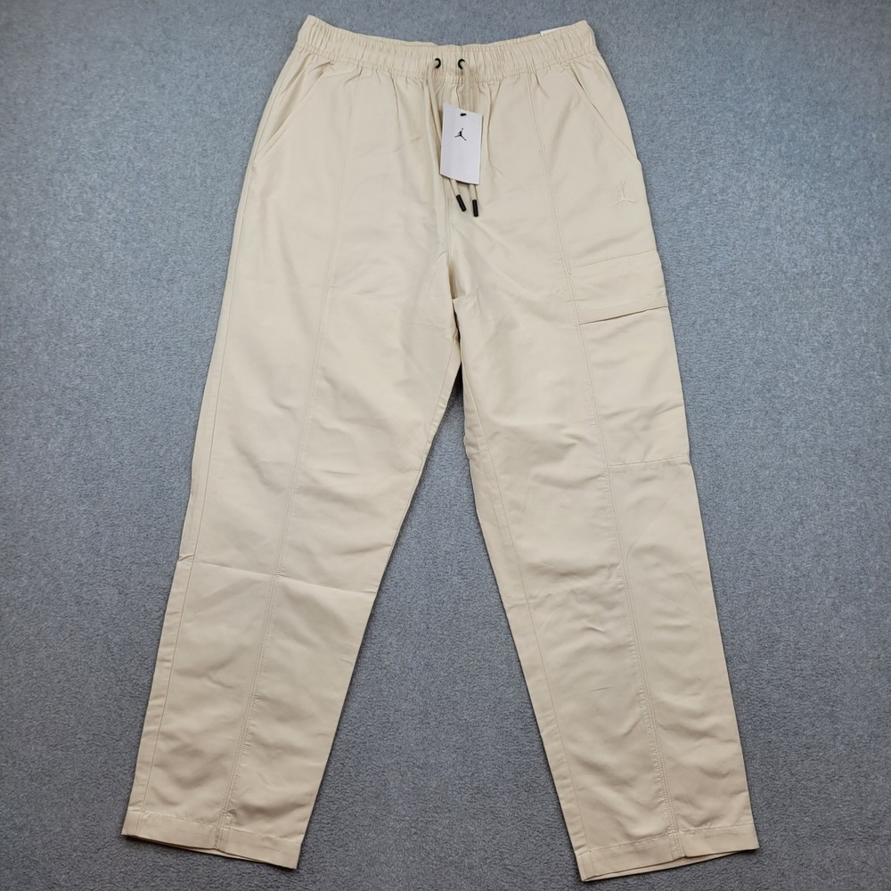 Jordan Essentials Utility Pants Mens Medium Beige Sand FN4539-203 Cargo Pants